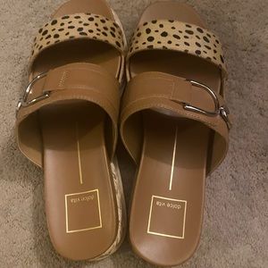 DOLCE VITA
Genevo Leopard Multi Calf-Hair Slides Size 9